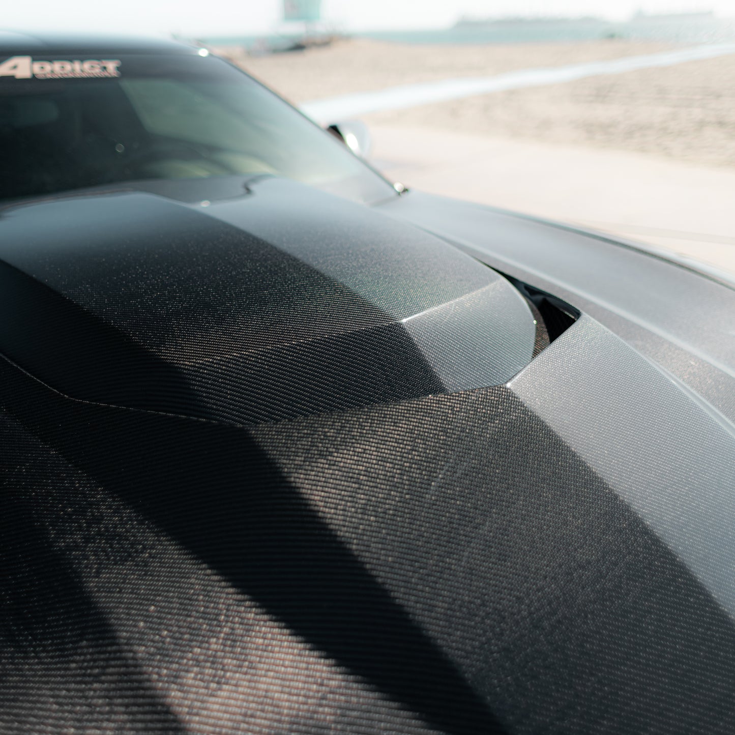 2010-2015 Chevy Camaro Type-ZR Carbon Fiber Double Sided Hood