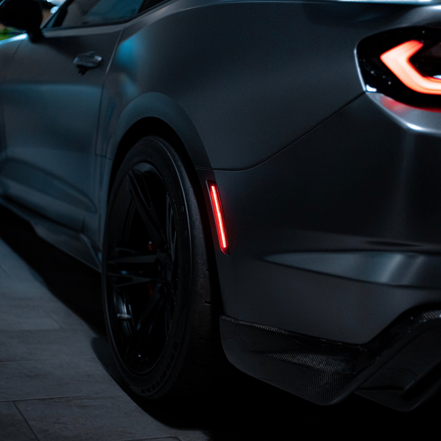 2016-2023 Chevrolet Camaro LT, RS, SS, ZL1 Black Housing LED Side Markers