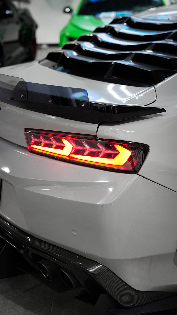 2016-2018 Chevy Camaro Stryker Amber Sequential LED Taillights